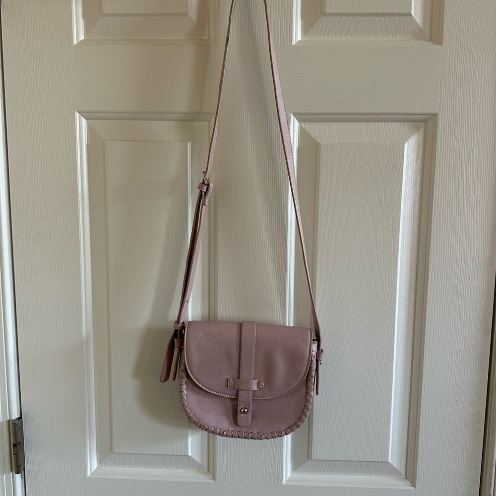 Moda Luxe Light Pink Crossbody Bag